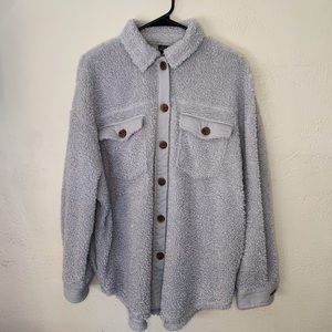 Terry Blue Blouse (Size: M)